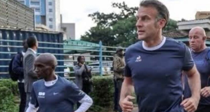 Macron’a koşacağı parkur bulundu