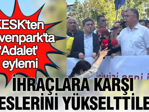 Keskten guven parkta adalet eylemi ihraclara karsi ses yukselttiler Bk5fB4DC